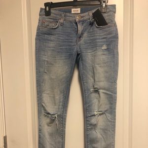 Hudson Krista super skinny distressed jeans